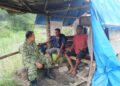 Merawat Silaturahmi,Babinsa Serda Nanang Komsos Bersama Warga Binaan
