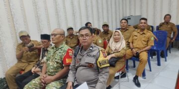 DUKUNG PROGRAM PEMERINTAH,BABINSA KORAMIL.0201-03/ MD HADIRI  MUSKEL DI KANTOR CAMAT MEDAN TEMBUNG