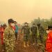 Danrem 042/Gapu Dampingi Gubernur Jambi, 148 Personel Gabungan Diterjunkan Perkuat Satgas Karhutla