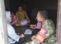 Tumbuhkan Kekompakan dan Kekeluargaan  bersama warga,Babinsa Koramil 15/DT Rutin Komsos dengan Warga Binaan