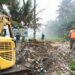 Danramil 08/Kronjo Bersama Anggota Aksi Bersih-bersih Sampah,Dukung Program Kasad di Lokasi TMMD 130