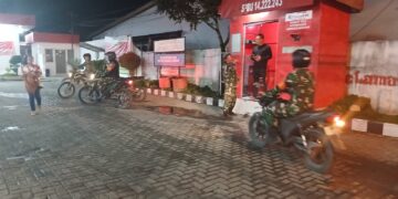 Babinsa Koramil 02/Sidikalang Gelar Patroli Objek Vital, Antisipasi Gangguan Kamtibmas