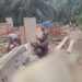 Kodim 0212/TS Bangun Jembatan Beton Hasahatan II, Progres Capai 59 Persen