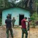 Pondasi Rumah Suroto mulai Dikerjakan Satgas TMMD ke 130 Kodim 02/9/Labuhanbatu
