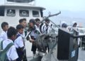 Kodaeral IX Kenalkan Dunia Maritim dan Sejarah Pertahanan Laut kepada 84 Siswa SMPN 26 Maluku