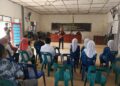 Satgas TMMD ke 130 Kodim 0209/Labuhanbatu Sosialisasi Narkotika dan Peredaran Gelap Narkoba