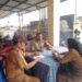 Tingkatkan Kerjasama ,Babinsa Komsos dengan Kepling di kantor Kelurahan Tanjung Gusta