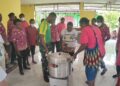 Perkuat Kemanunggalan TNI dan Rakyat, Brigif 20/IJK Gelar Karya Bakti Bersama Warga Kampung Tipuka
