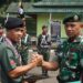 Yonif 320/Badak Putih Gelar Tradisi Pelepasan Prajurit, Perkuat Nilai Kekeluargaan dan Jiwa Korsa