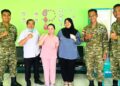Prajurit Yonkav 8 Kostrad Tunjukkan Kepedulian, Donor Darah Bantu Pasien di RS Malinau