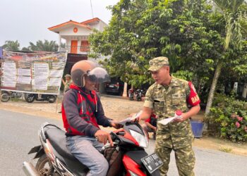 Jaring Generasi Muda Berkualitas, Koramil 10/TM Gencarkan Kampanye Penerimaan Prajurit TNI AD