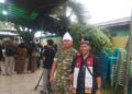 Bentuk Nyata Kepedulian,Babinsa Melayat Kerumah Duka Warga Binaan