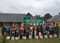 Perkuat Kemanunggalan TNI-Rakyat, Satgas TMMD ke-130 Berbagi Sembako di Sibongkaras