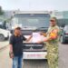 Babinsa Koramil 0201-16/TM Monitoring Penerimaan APAR dan Satu Unit Mobil Mitsubishi Fuso untuk KDKMP Desa Lengau Seprang
