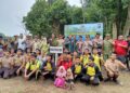 Danramil 13/PST ikuti Kegiatan Penanaman 1997 Bibit Pohon Lintas Generasi di Desa Amplas