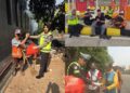 Polisi Bersama Masyarakat Jumat Berkah Bersama Induk PJR BSD Korlantas Polri ,Perkuat Kedekatan Dengan Masyarakat