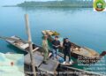 Babinsa Koramil 06/Senayang Ingatkan Nelayan Kelong Desa Tanjung Kelit Utamakan Keselamatan Saat Melaut
