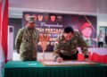 PANGDAM XXIV/MT DAMPINGI MENHAN TINJAU YONIF TP 818/YUBOI, PERKUAT KESIAPAN TEMPUR DAN PENGABDIAN PRAJURIT KEPADA RAKYAT