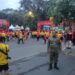 Babinsa Petisah Tengah Monitoring Kegiatan Jalan Sehat “Lion Journey For Solidarity 2026” di Lapangan Benteng