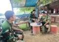 Cuaca Tak Menentu, Tim Kesehatan Satgas TMMD ke-130 Kodim 0209/Labuhanbatu Pastikan Kondisi Prajurit Tetap Terjaga