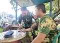 Cuaca Tak Menentu, Tim Kesehatan Satgas TMMD ke-130 Kodim 0209/Labuhanbatu Pastikan Kondisi Prajurit Tetap Terjaga