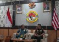 Dankodaeral XI Terima Kunjungan Kehormatan Kadilmil V-22 Jayapura, Pererat Silaturahmi dan Sinergitas
