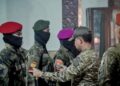 Danbrigif 6 Kostrad Apresiasi 38 Prajurit Yonif 411 Kostrad Penerima KPLB atas Prestasi di Daerah Operasi