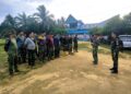 Sigap dan Tanggap, Serma Tigor Rambe Setia Dampingi Apel Satgas TMMD ke-130