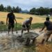 Perkokoh Pondasi MCK Umum, Satgas TMMD ke-130 Kodim 0209/Labuhanbatu Hadirkan Fasilitas bagi Masyarakat