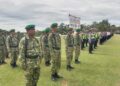 Personil Koramil 08/RP menghadiri Apel Gelar Pasukan Operasi Patuh Toba 2026 Di Polres Labuhan Batu