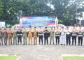 Sinergi Lintas Sektoral, Kasdim 0209/LB Hadiri Apel Gelar Pasukan Operasi Patuh Toba 2026 Demi Keselamatan Warga