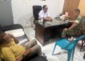 Danramil 0201-02/MT Komsos dengan Satpol PP Medan,Eratkan Kerjasama