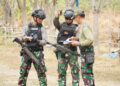 DENIPAM 2 MARINIR LAKSANAKAN HANMARS 8 KM, SETIAP CHECK POINT DIISI PERTANYAAN MATERI TRIMEDIA