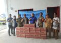 Koramil 0201-16/TM Bersama PT Indofood Salurkan Bantuan bagi Korban Banjir di Desa Punden Rejo