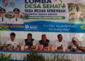 Babinsa Koramil 0201-16/TM Hadiri Penilaian Lomba Desa Sehat Tingkat Kab Deli Serdang Tahun 2026