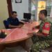 Pererat Silaturahmi, Babinsa Koramil 0201-16/TM Laksanakan Komsos dengan Staf Humas PTPN I Regional I