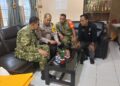 Danramil 04/Medan Kota Jalin Komsos Dengan Perangkat Kelurahan Sudirejo II ,Perkuat Sinergi