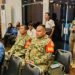 Serma Horas dan Serda Rajoki Siregar Monitor Rapat Kesiapsiagaan Bencana Hidrometeorologi di Kantor Walikota Medan