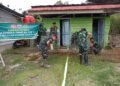 Satgas TMMD Ke-130 Percantik MCK Rumah Ibadah di Boangmanalu