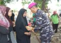 Kepedulian Ditengah Kedukaan, Dankolatmar Takziah Kerumah Duka Prajuritnya