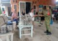 JALIN KOMUNIKASI DAN KOLABORASI YANG BAIK ,BABINSA KORAMIL 0201-03/MD SERDA JUNAIDI SARAGIH KOMSOS DI SEKOLAH MTs Al JIHAD