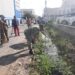 Koramil 0201-02/MT Bersama Forkopimcam dan Masyarakat Gelar Gotong Royong, Bersihkan Parit di Jalan Sumba