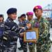 KASAL PIMPIN UPACARA HARI SUMPAH PEMUDA DI KRI SRIWIJAYA-100, ANUGERAHKAN SAMKARYANUGRAHA DAN PENGHARGAAN KEPADA PRAJURIT BERPRESTASI