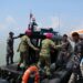 TNI AL GAGALKAN PENYELUNDUPAN 22 KOLI BALPRES ASAL MALAYSIA DI PERAIRAN SEBATIK