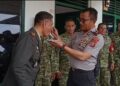 Dua Kapolsek Beserta 3 Camat ‘Geruduk’ Koramil 0201-01/MP ,Kokohkan Sinergi di HUT ke-81 TNI