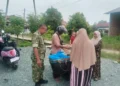 Babinsa di Susoh Dialog Santai Bareng Pedagang Ikan Keliling dan Kaum Emak di Desa, Ini Tujuannya