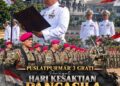 PUSLATPURMAR 3 GRATI PERINGATI HARI KESAKTIAN PANCASILA 2026