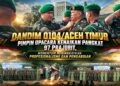 “Dandim 0104/Aceh Timur Pimpin Upacara Kenaikan Pangkat 97 Prajurit, Momentum Meningkatkan Profesionalisme dan Pengabdian”
