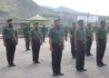 Kodim 1714/Puncak Jaya Gelar Syukuran Kenaikan Pangkat Bintara dan Tamtama