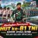 Mantapkan Persiapan HUT ke-81 TNI, Kodim 0104/Atim Gelar Geladi Upacara